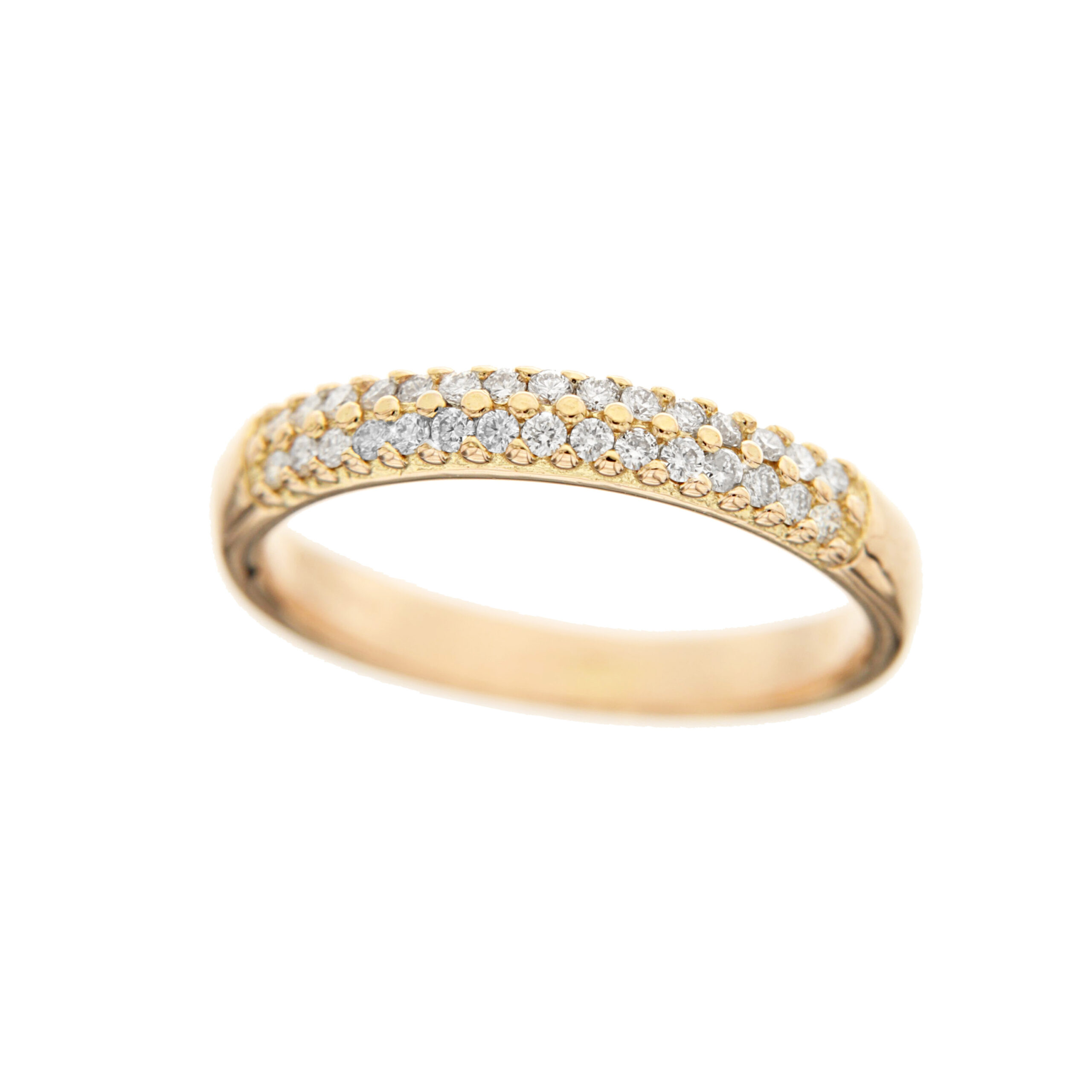 (image for) Anello in oro con diamanti ct. 0,24